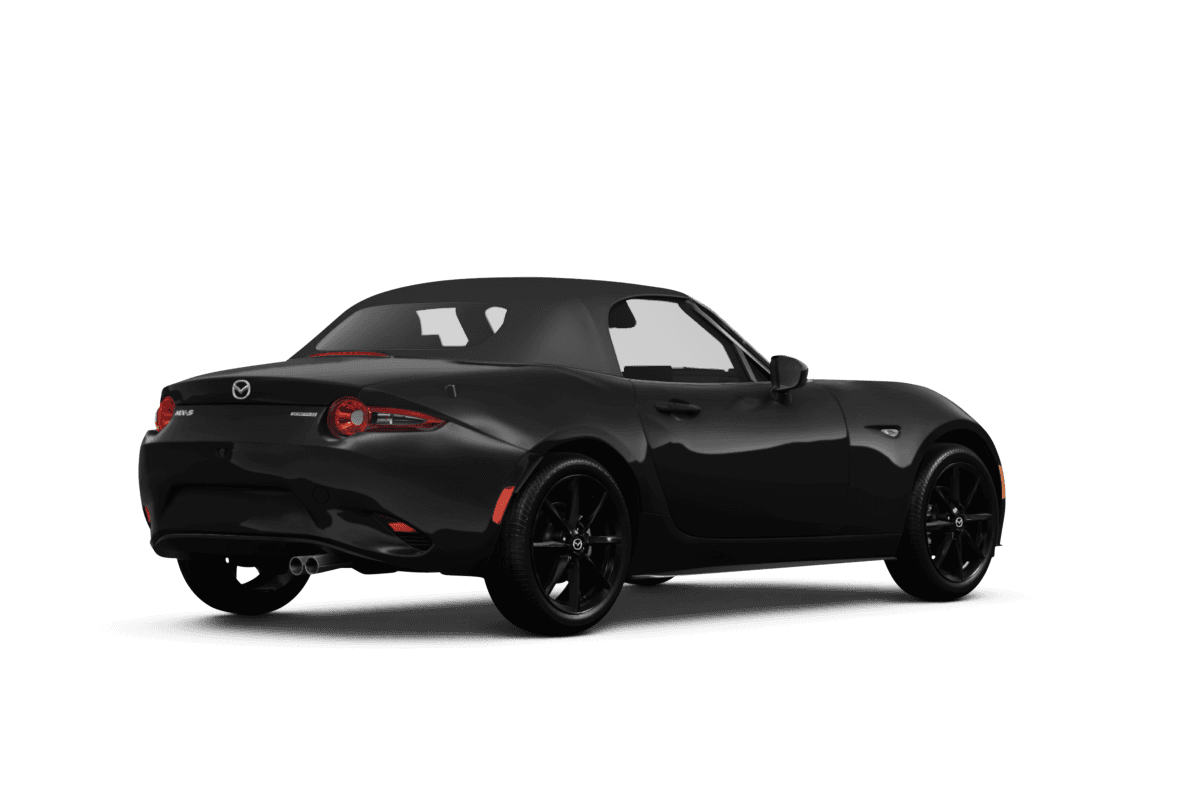 Mazda MX-5 Miata - Back view Mazda MX-5 Miata - Back view